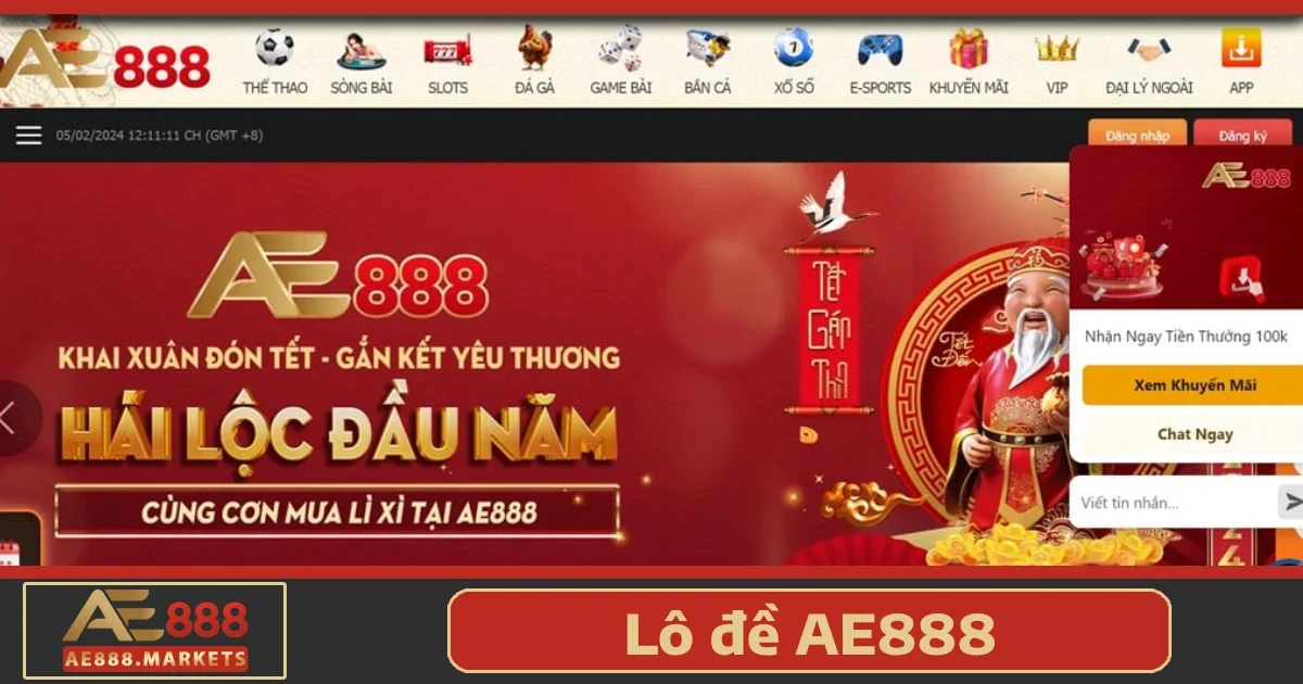 Ưu đãi độc quyền khi tham gia Lô đề AE888
