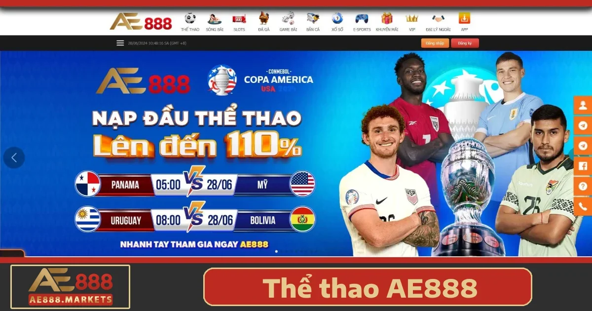 Các môn thể thao nổi bật tại AE888